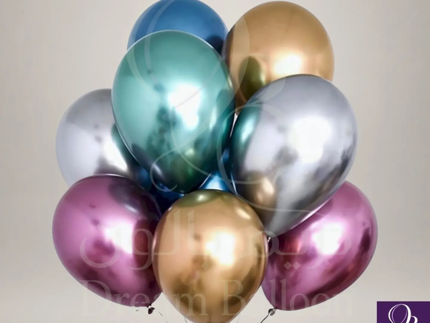 Chrome Helium Balloom