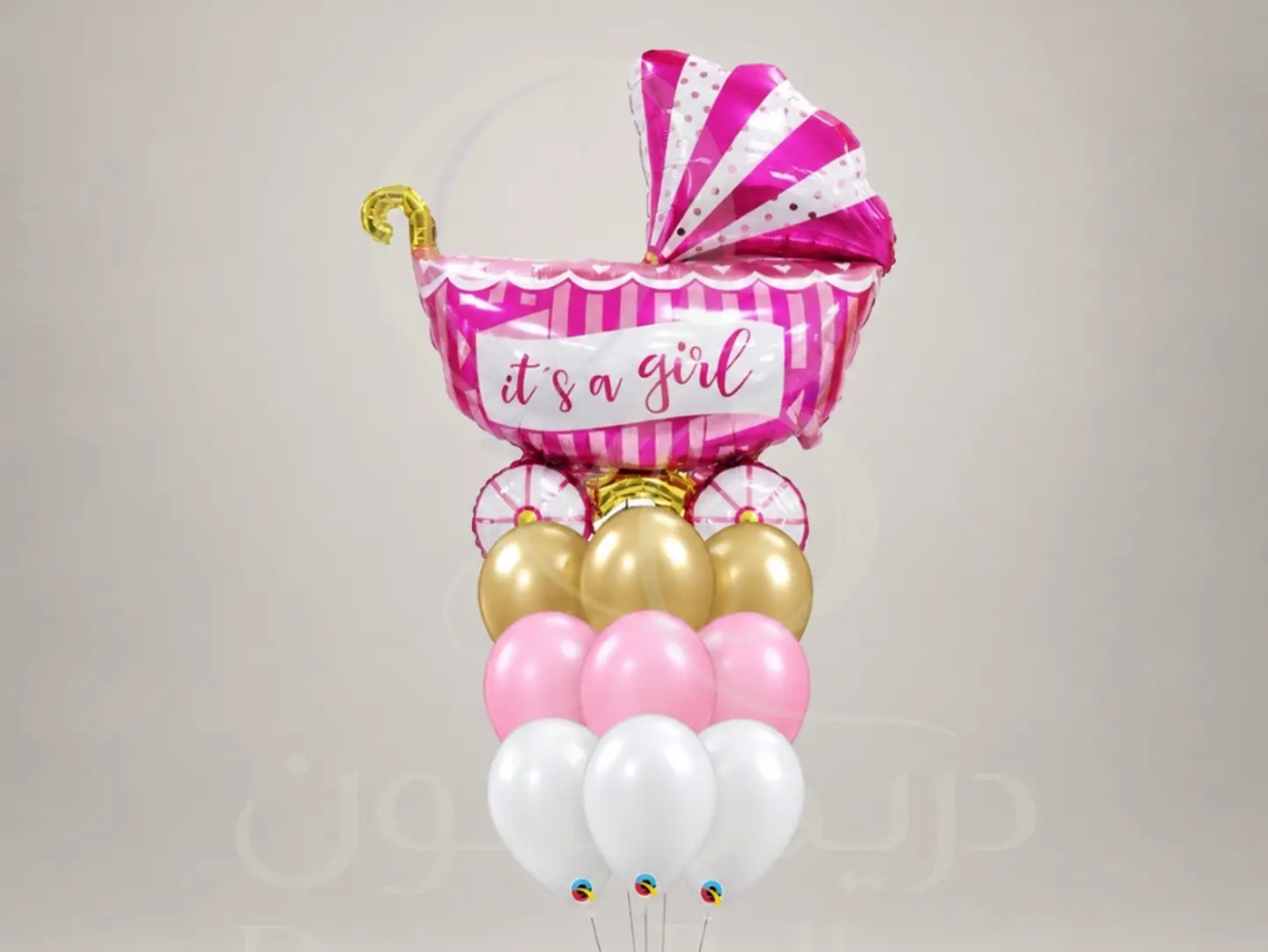 Baby Carriage Balloon Bouquet