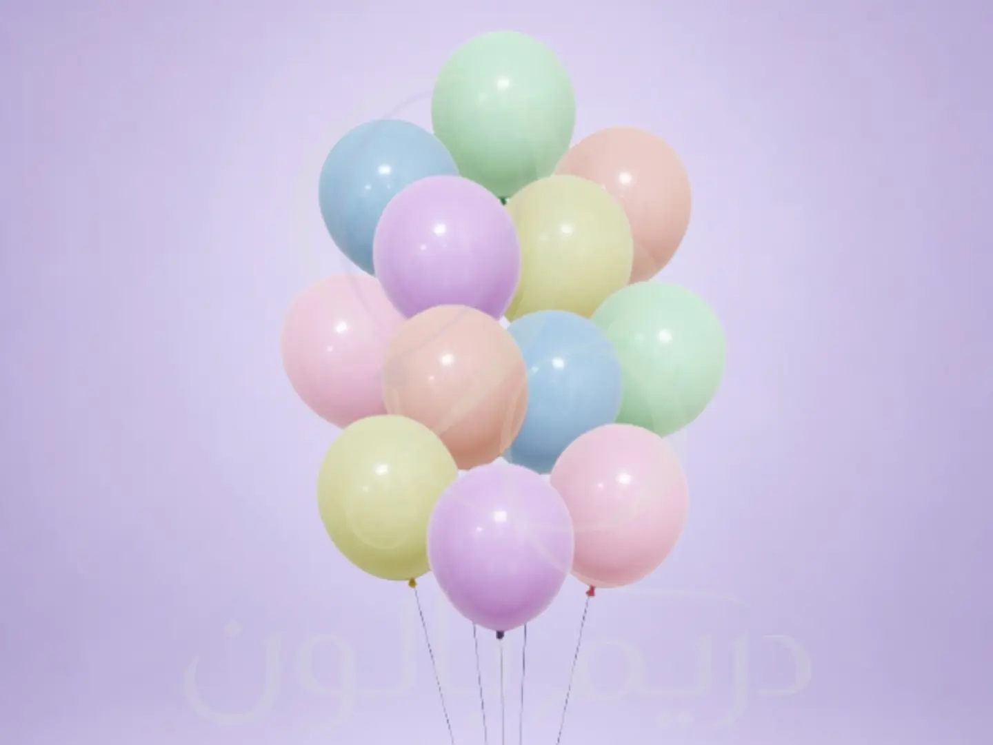 Pastel Color Balloon Bouquet