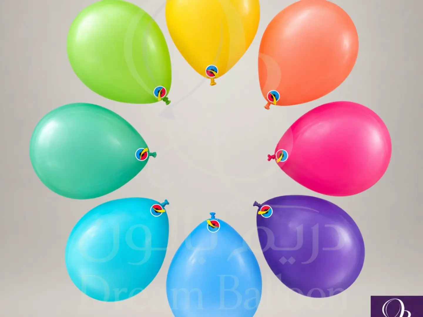 Regular Rubber Balloons, Helium