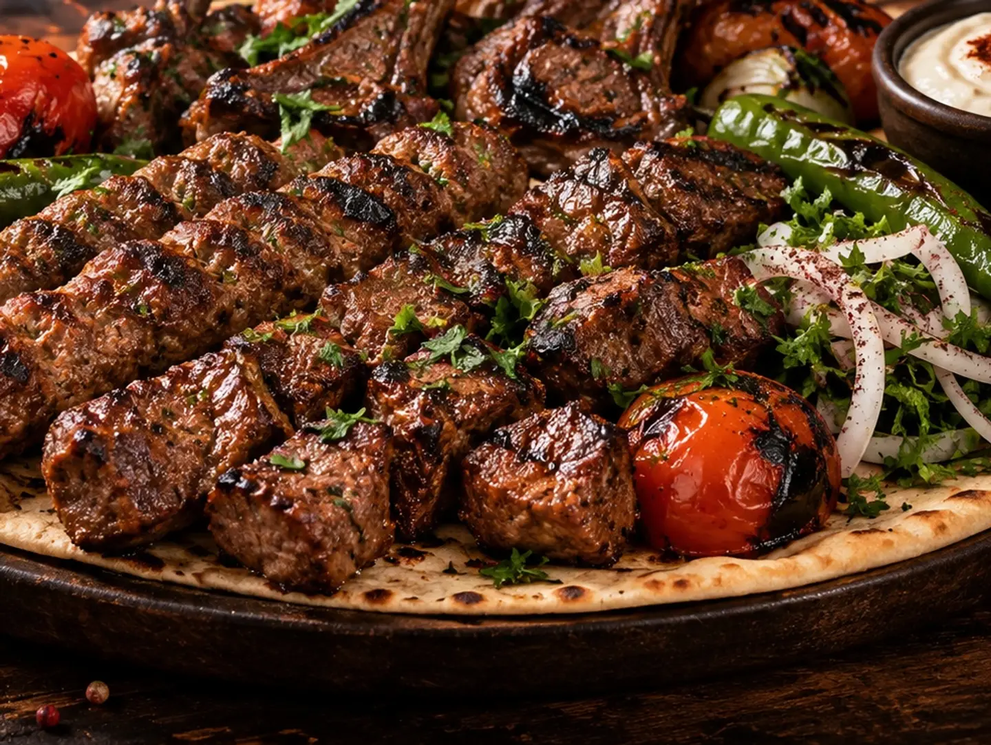 Mixed Beef Grill - 1 Person 3 Skewers