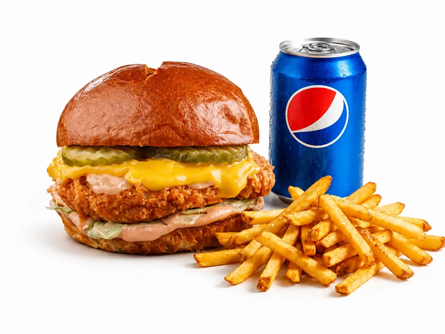Chicken Burger Combo