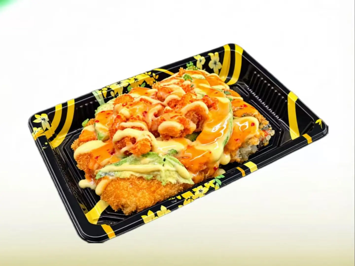 Avocado Shrimp Pizza Sushi