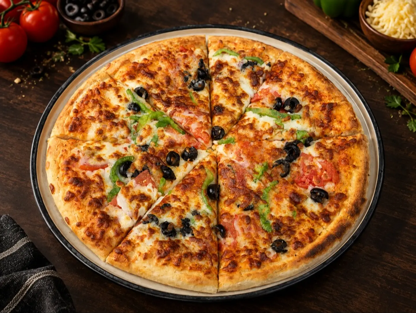 Vegetable Pizza