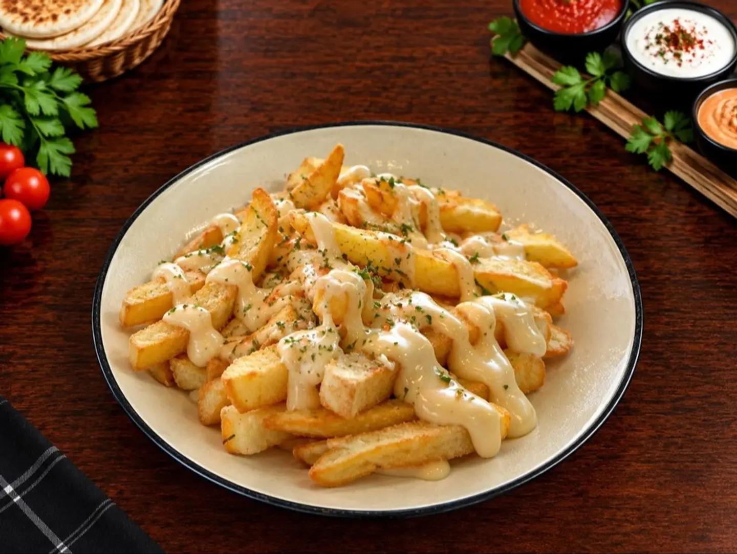 Fries With Cheese Sauce
