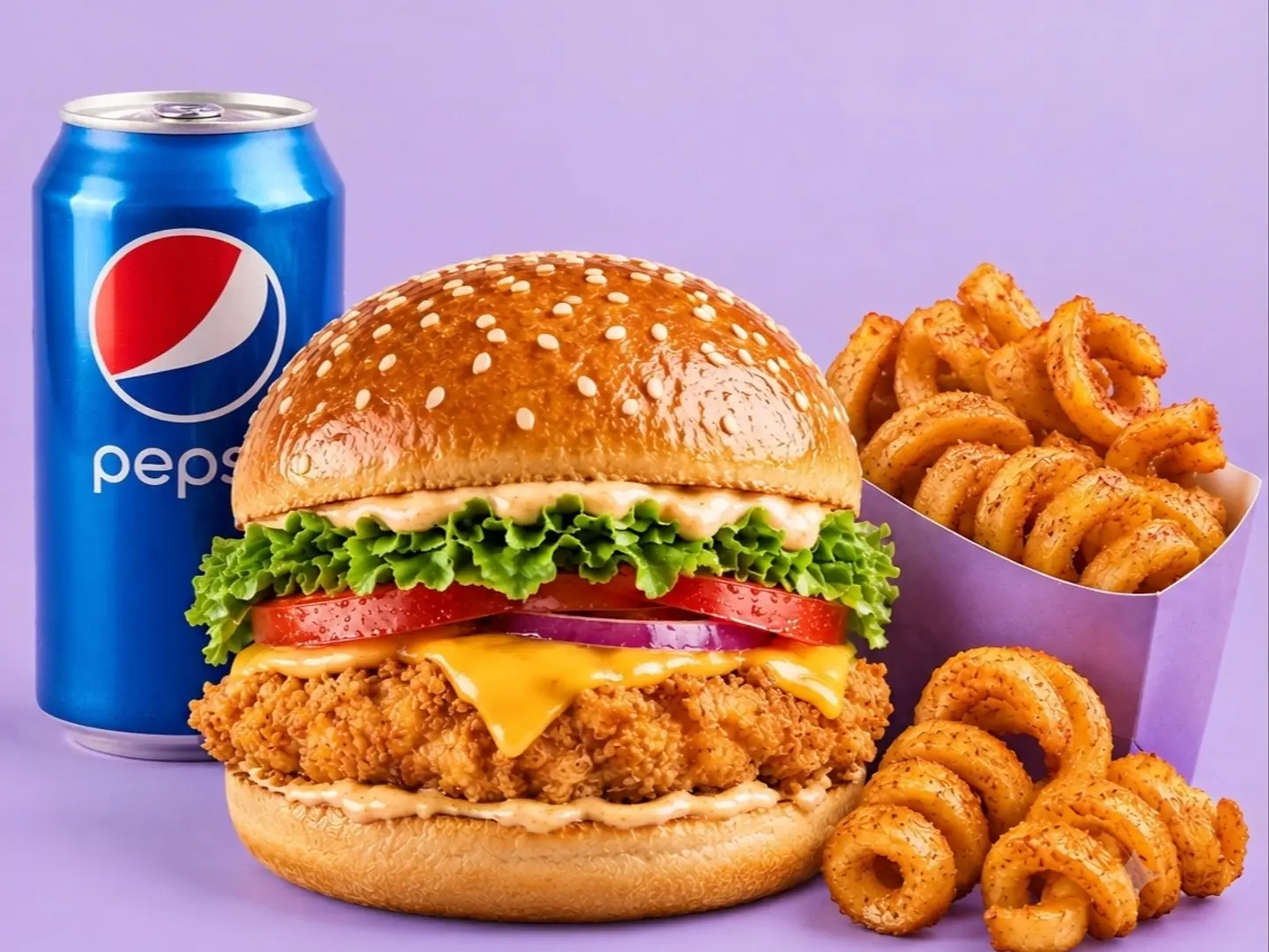 Double Burger Meal