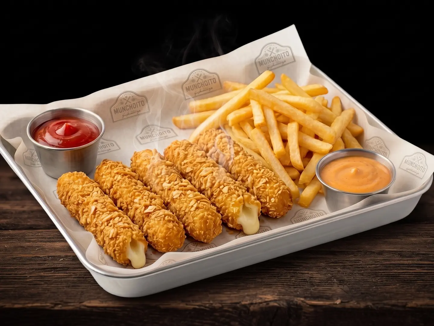 Chicken Cheese Sticks (6 Pcs)