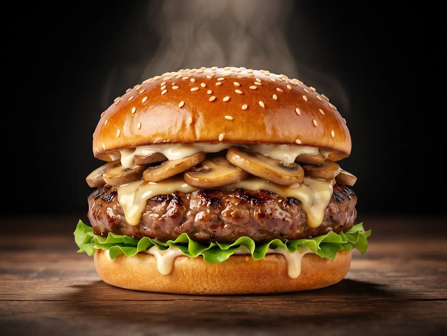 Mushroom Burger (Single)