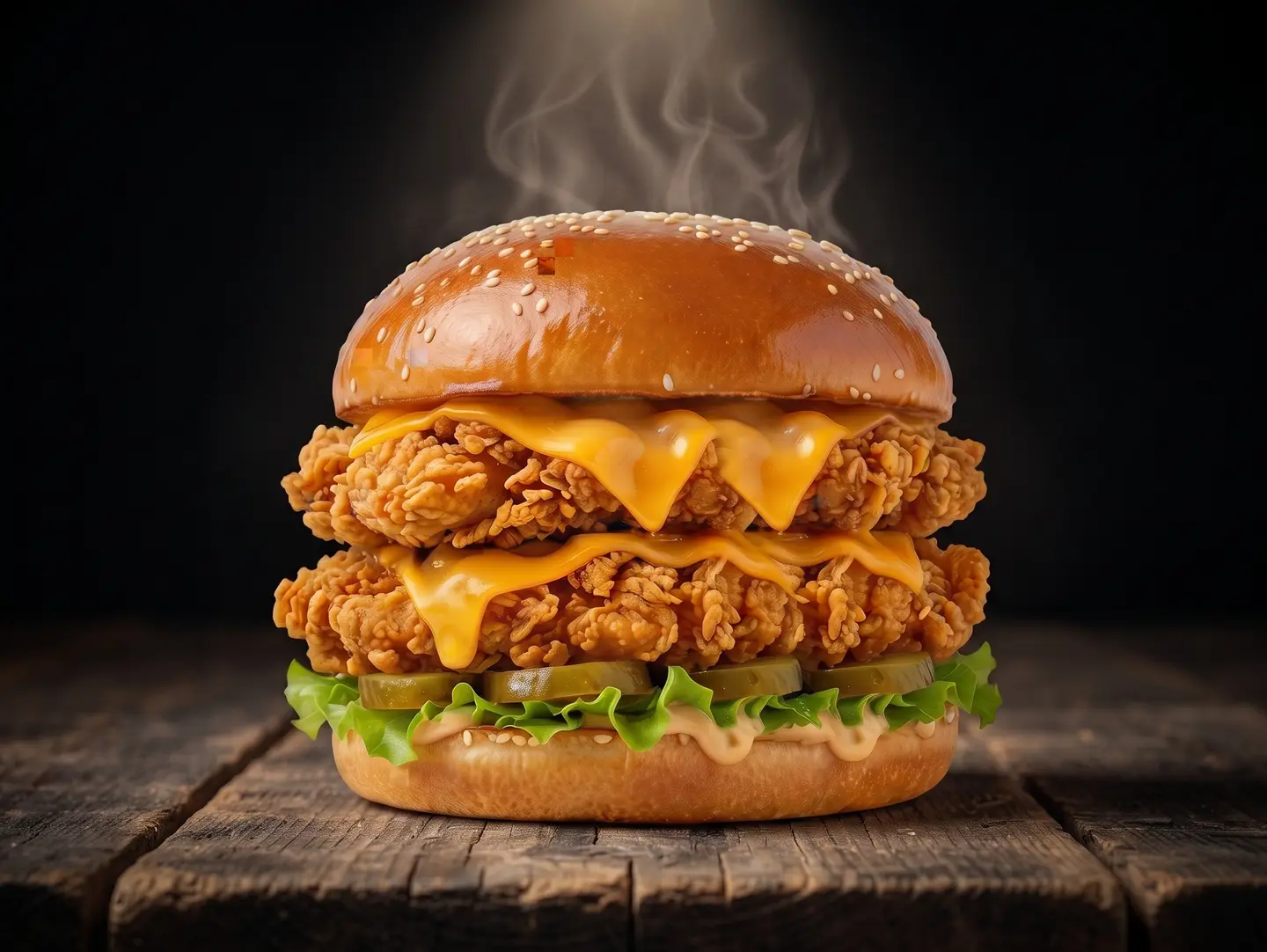 Crispy Chicken Burger (Double)
