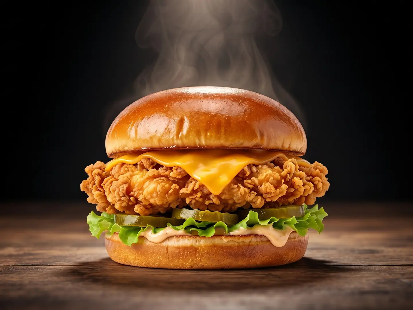 Crispy Chicken Burger (Single)