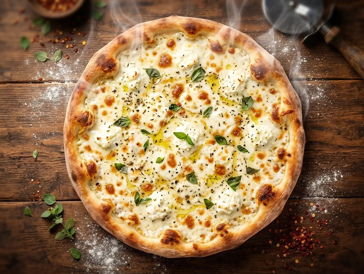 White Pizza - Medium