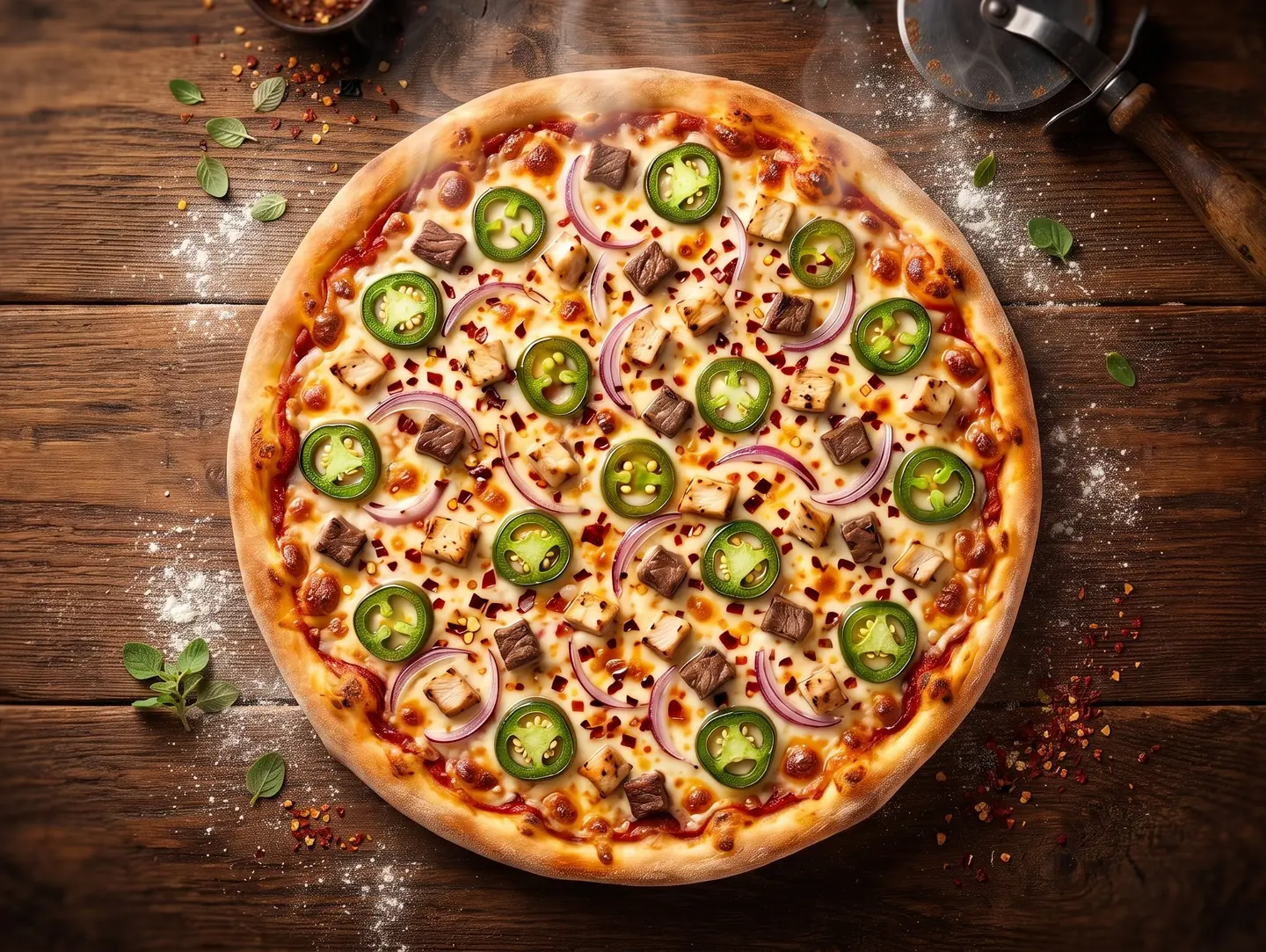 Jalapeno Pizza - Small