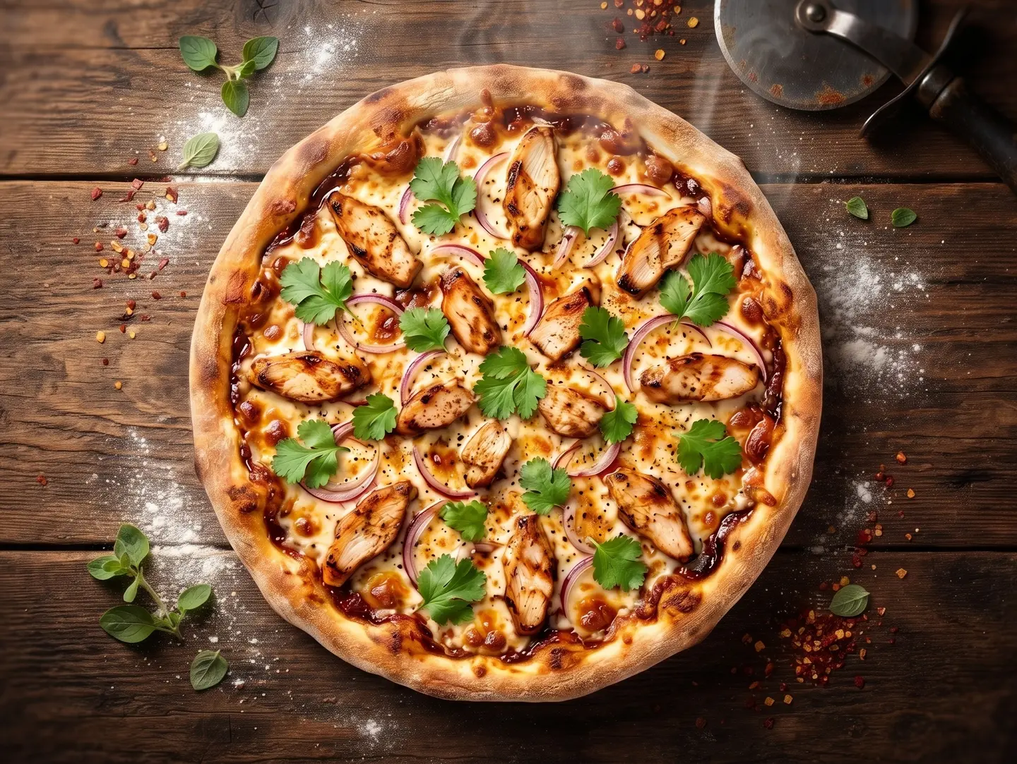 Chicken Bbq Pizza - Small
