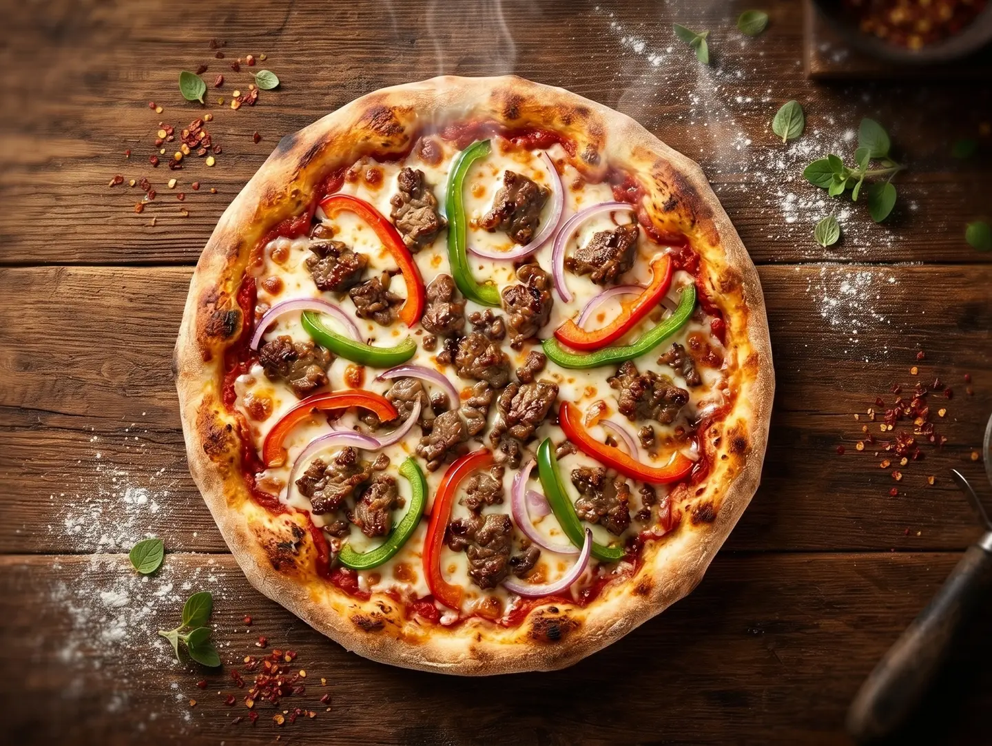 Beef Pizza - Small