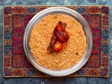 نص حبة شواية ع الحطب مع رز
