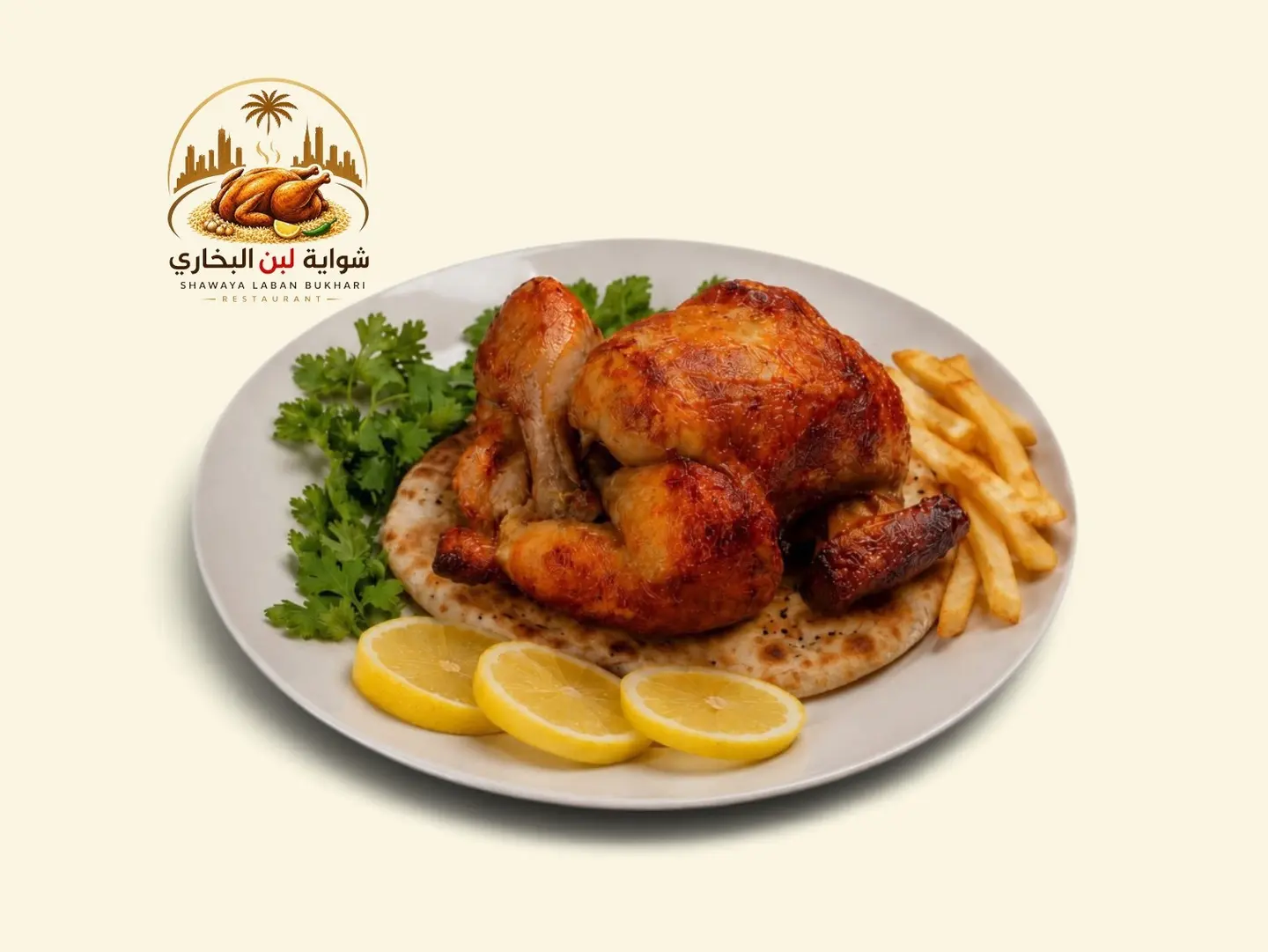 Grilled Chicken Plain - Quarter Of A Chicken