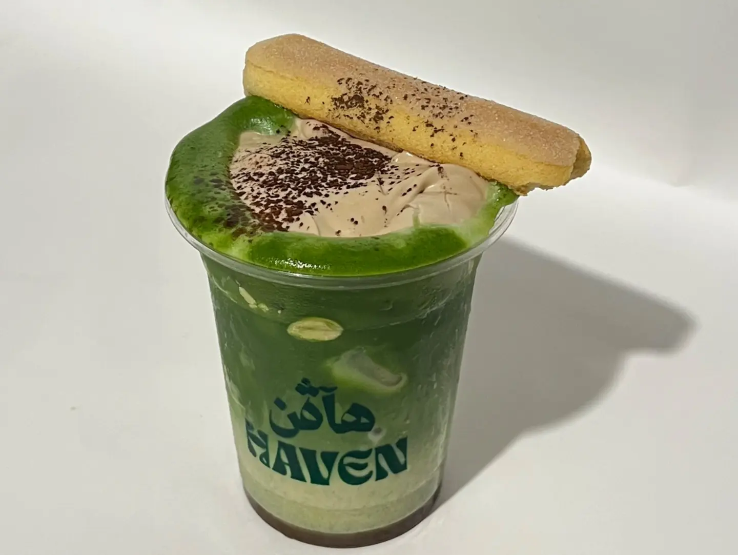 Ice Tiramisu Matcha Latte