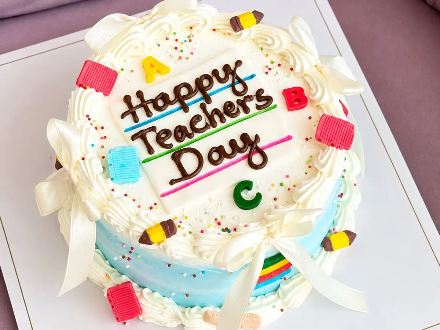 Teacher's Day Cake