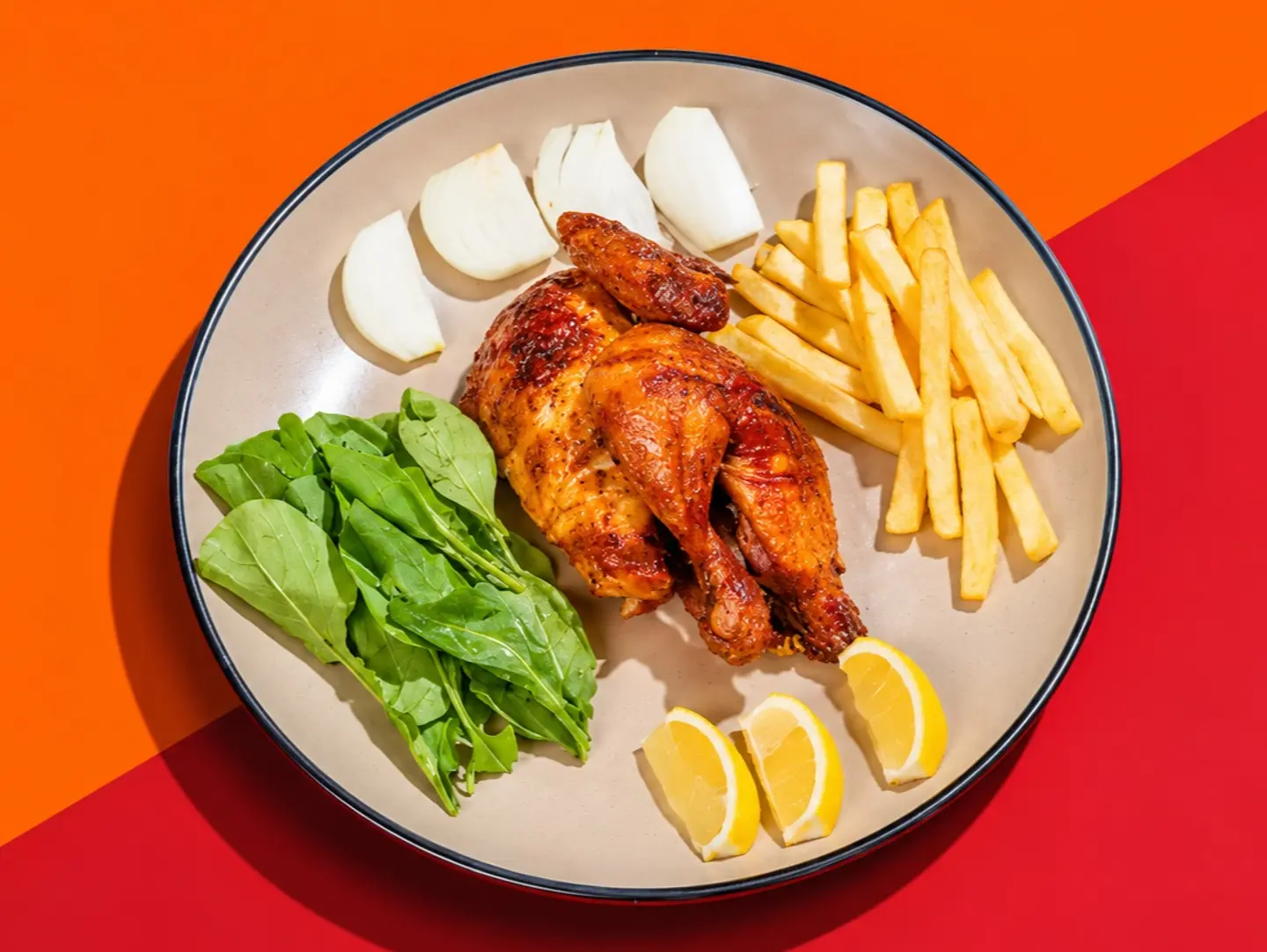Half A Chicken Plain