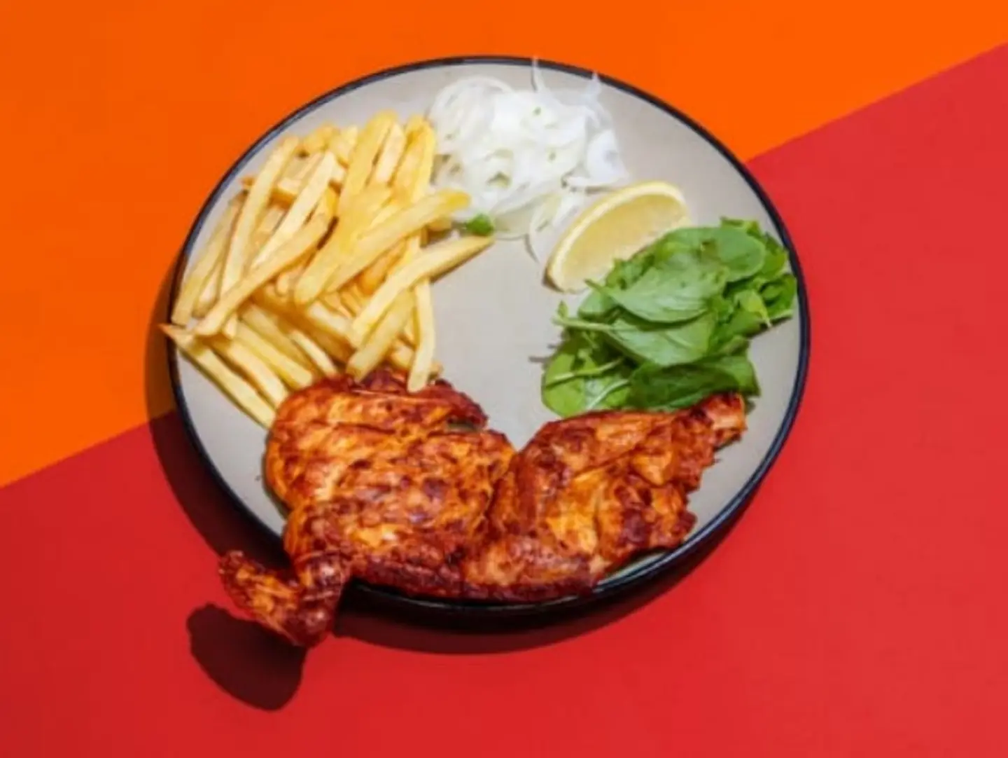 Half A Chicken Plain
