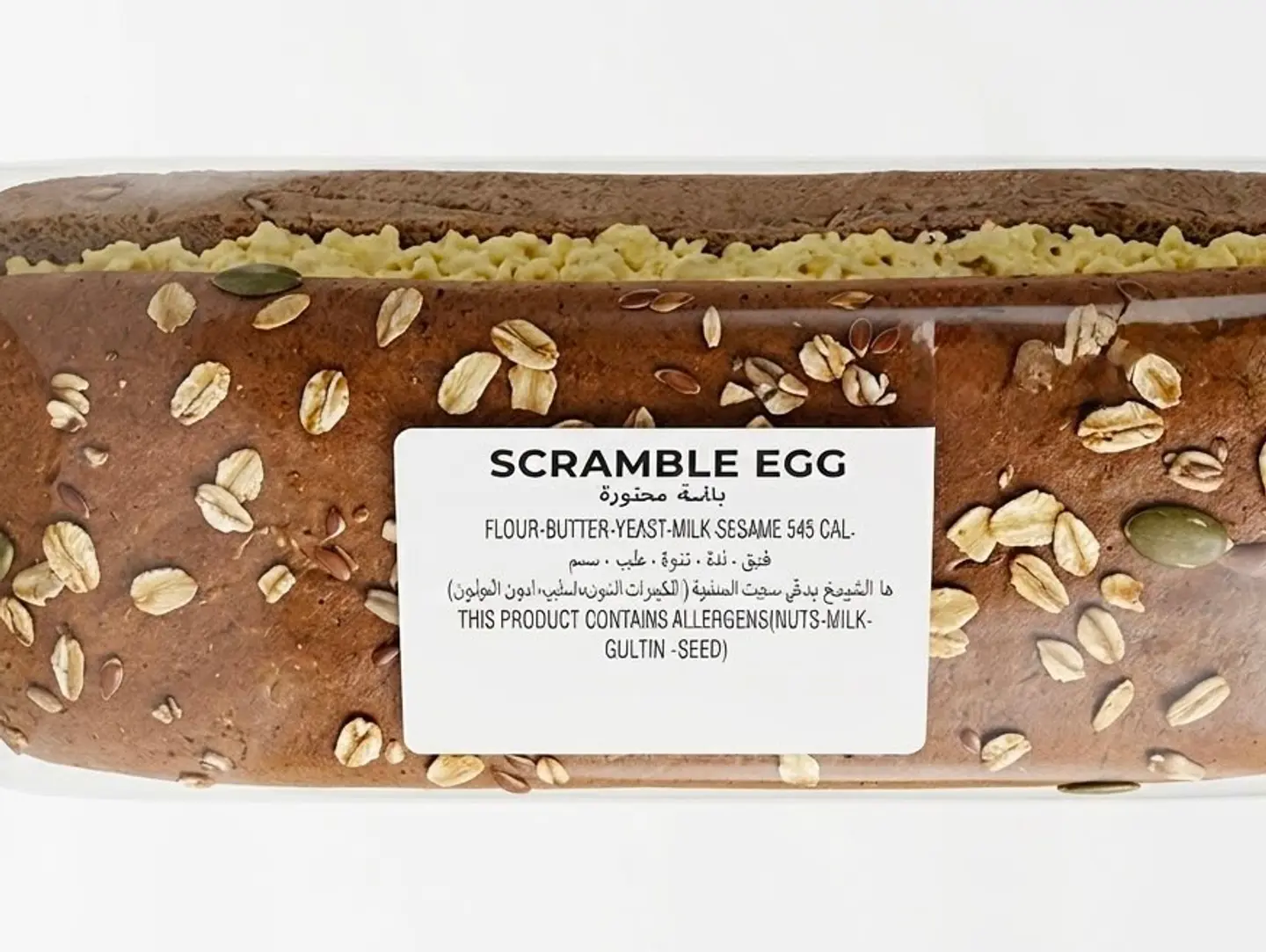 Scramble Eggs Sandwich