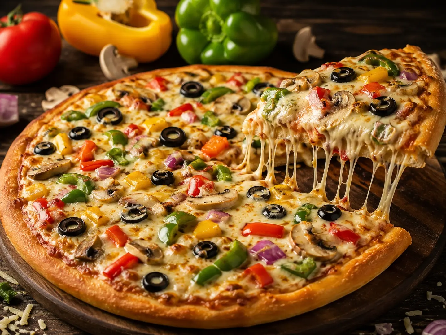 Vegetable Pizza