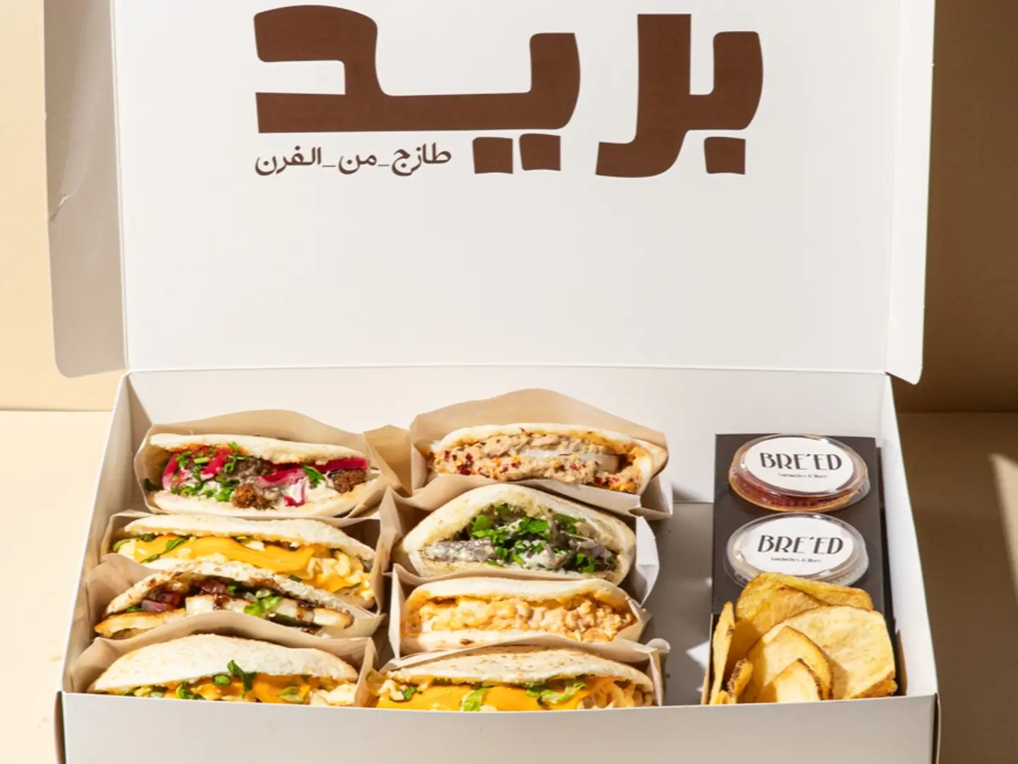 بوكس ساندوتش جمعات ٨ حبات - فطور