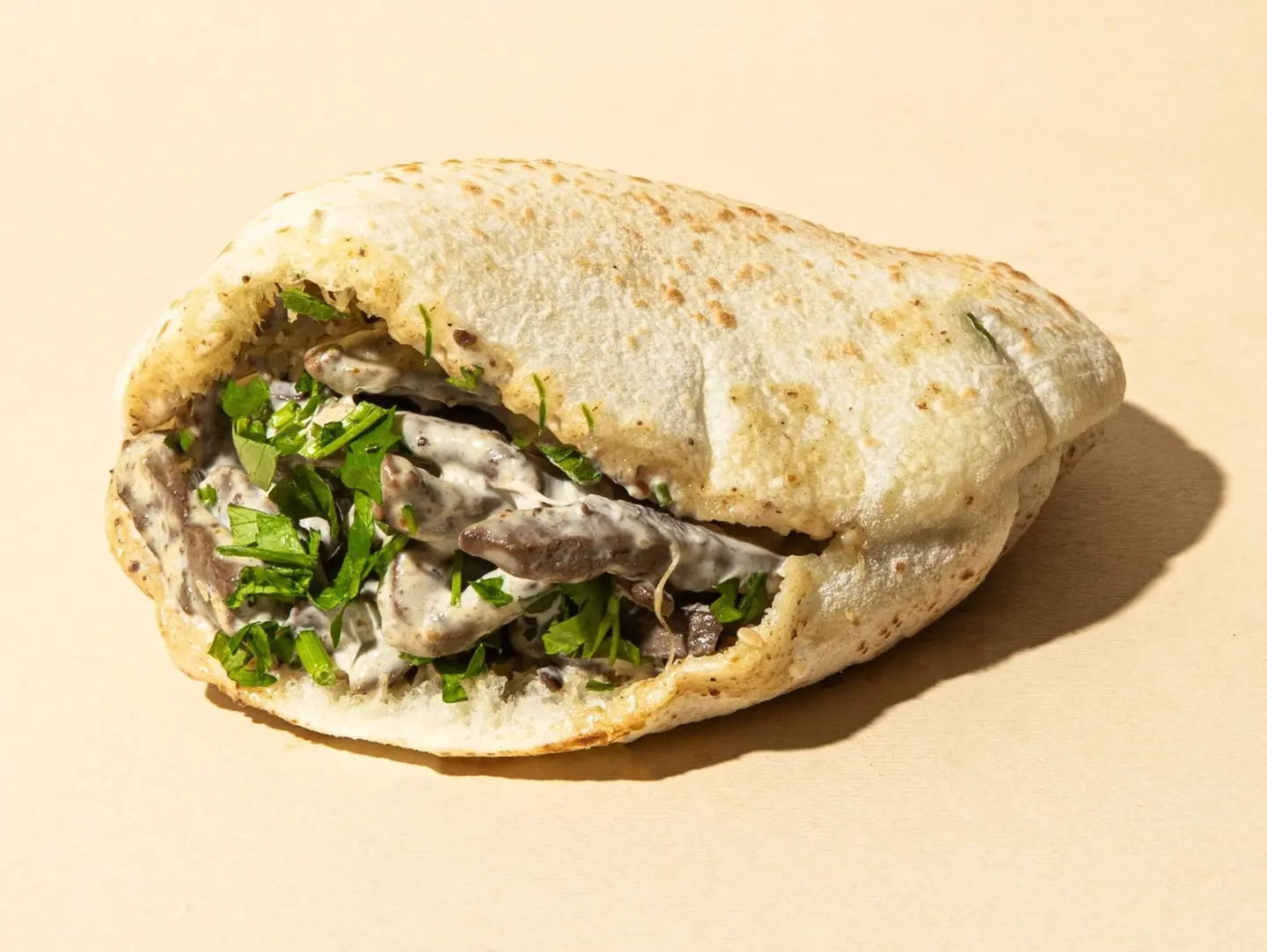 Beef Kabab Sandwich