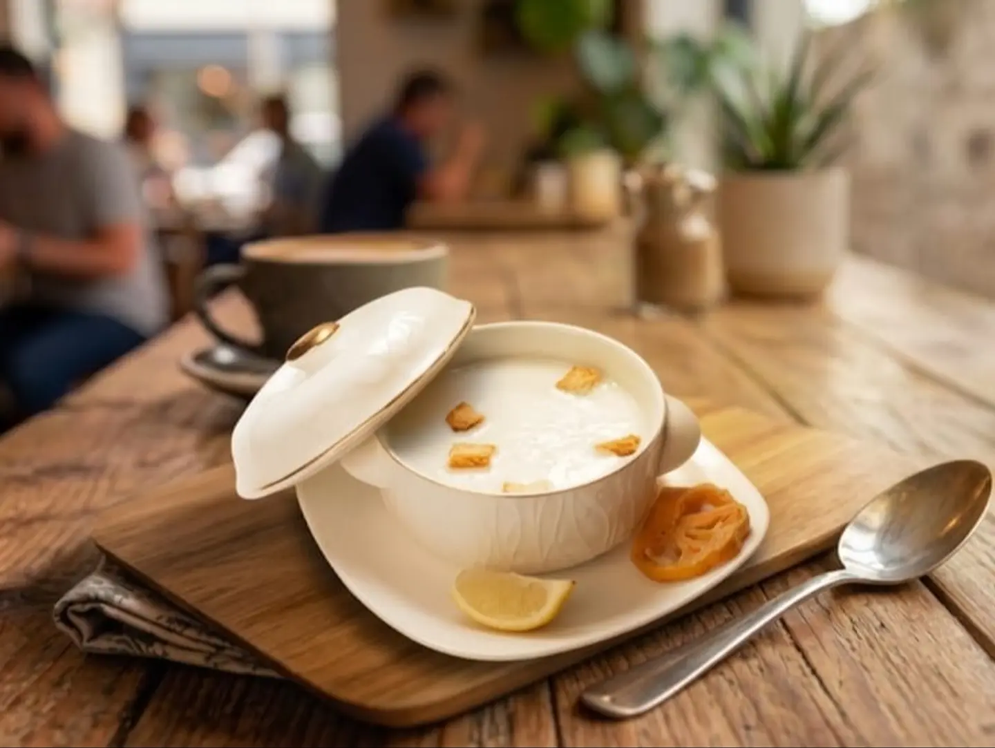 شوربة كريمة دجاج