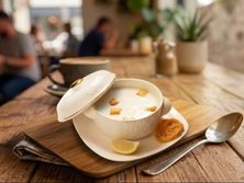 شوربة كريمة دجاج