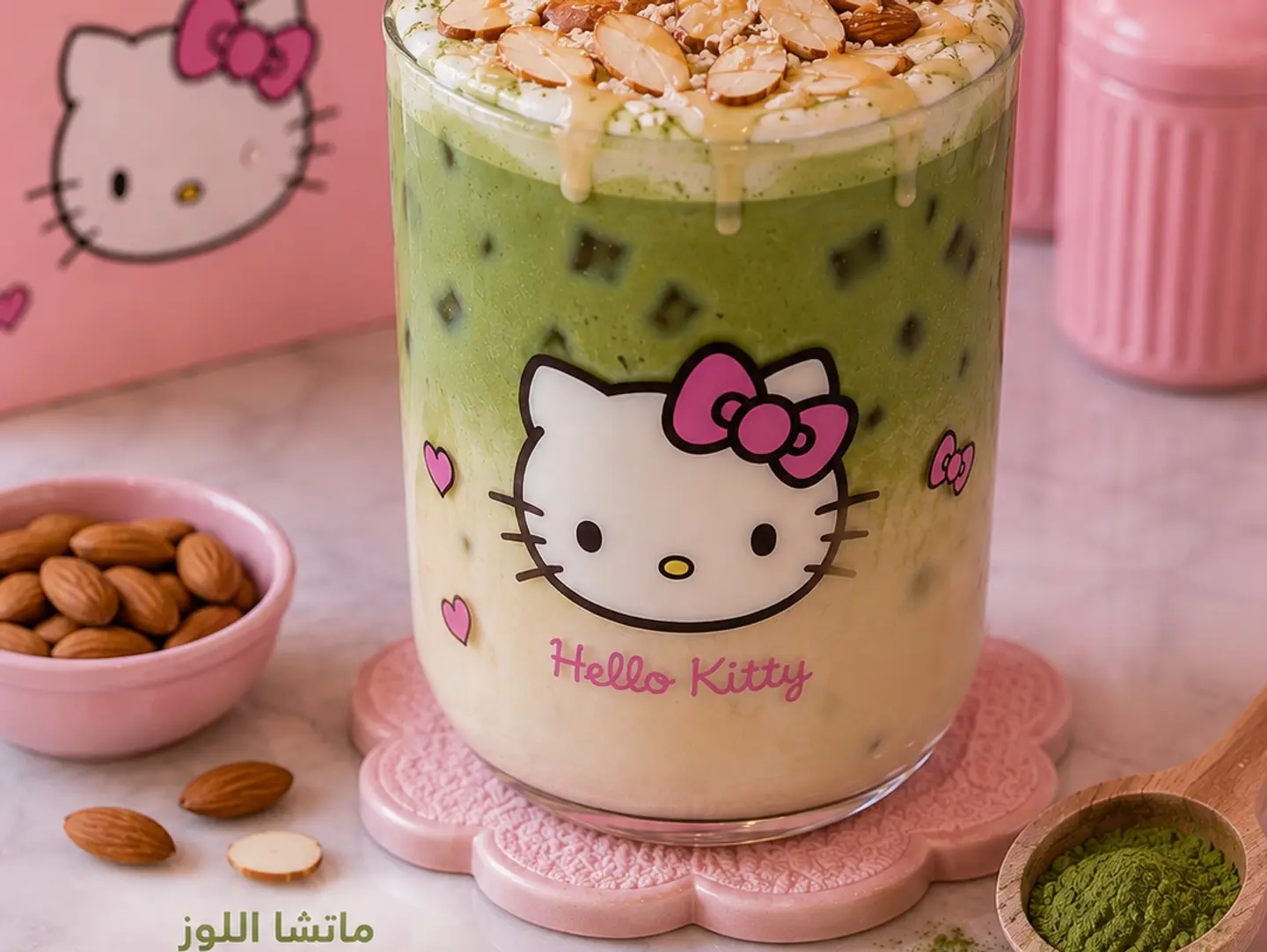 Almond Matcha