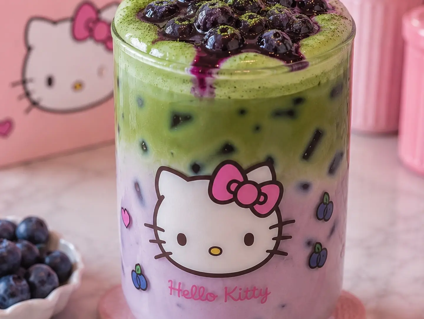 Blueberry Matcha