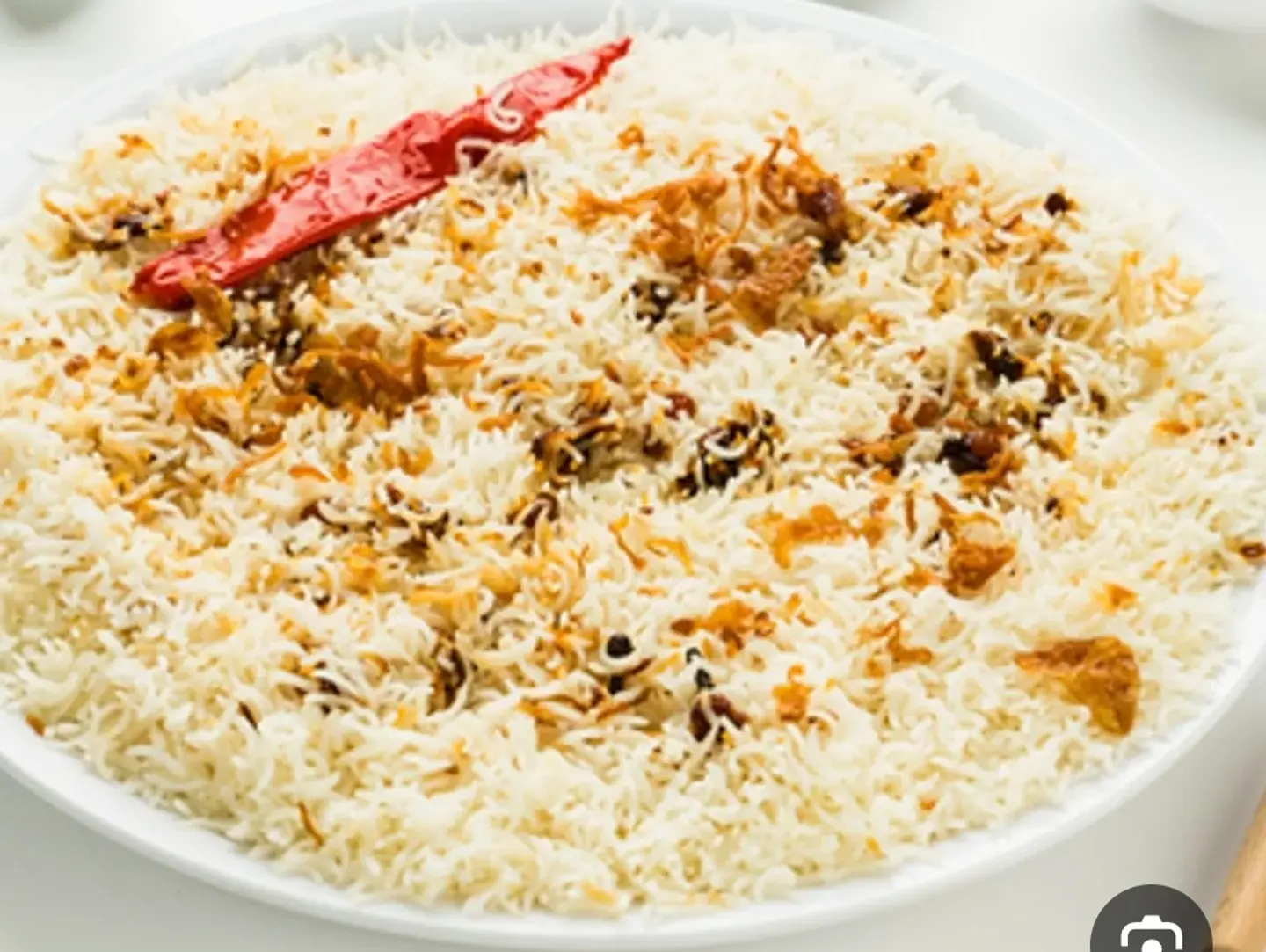 White Biryani Rice Sada