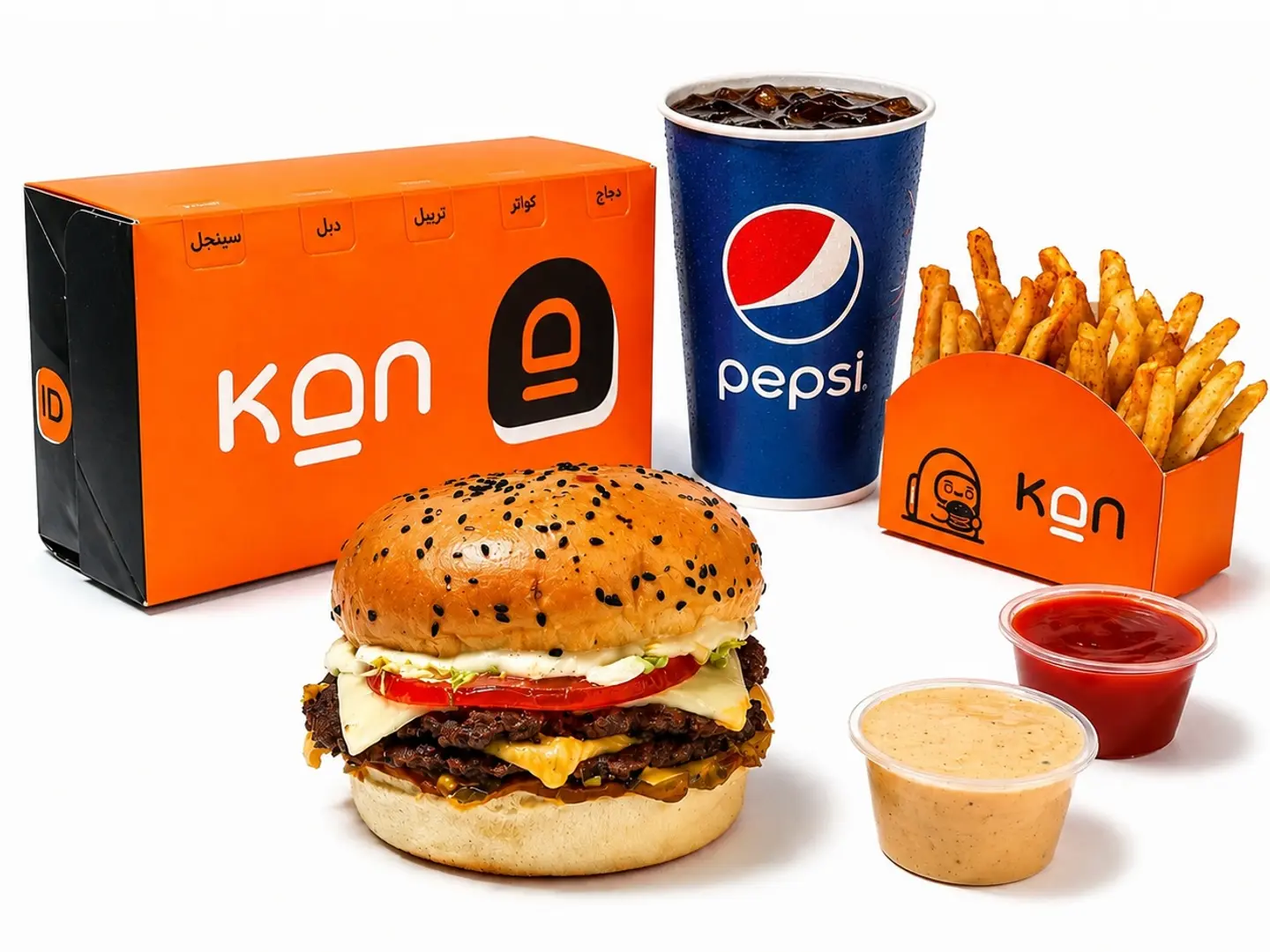 California Double Burger Meal