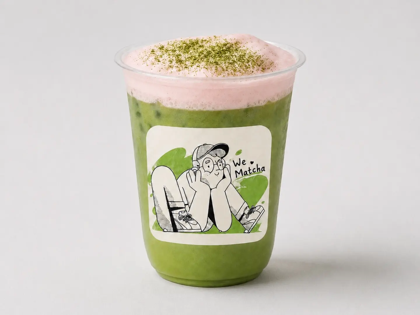 Strawberry Matcha