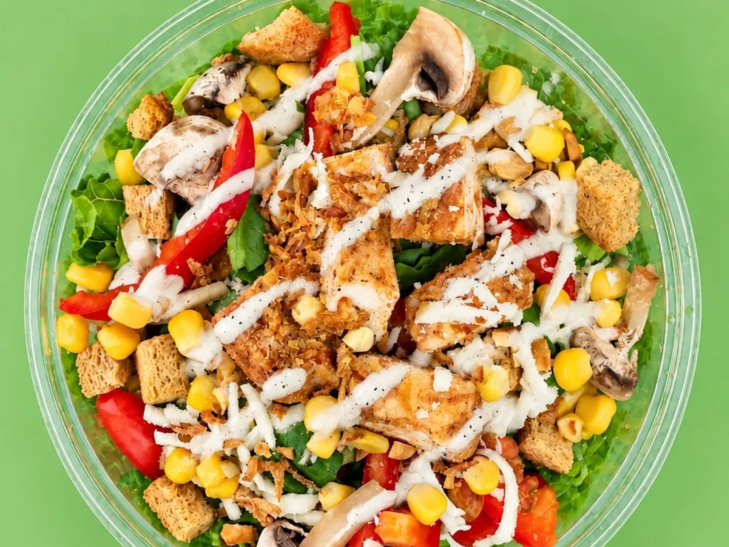 Classic Mushroom And Chicken Salad