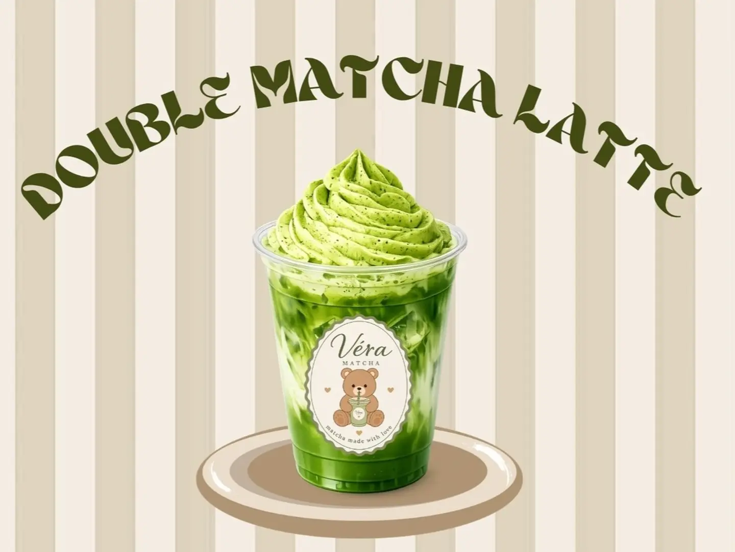 Double Matcha Latte