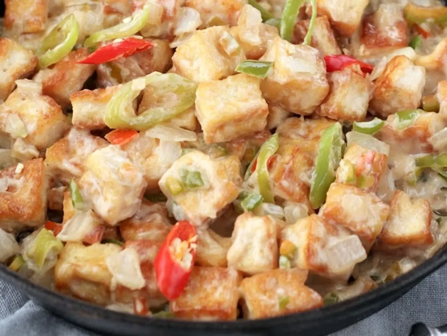 Sizzling Tofu