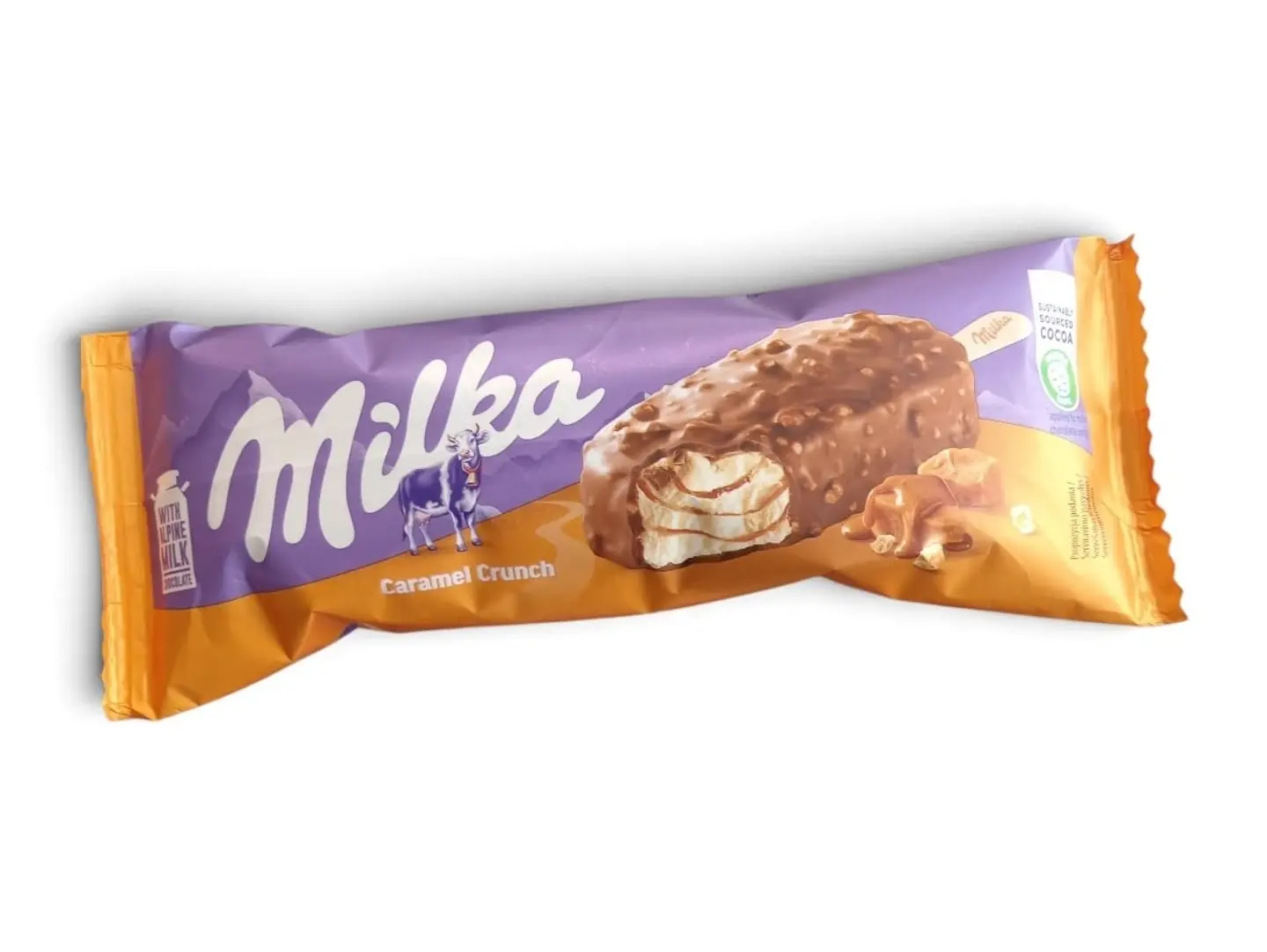 Milka Vanilla And Caramel Ice Cream 90ml