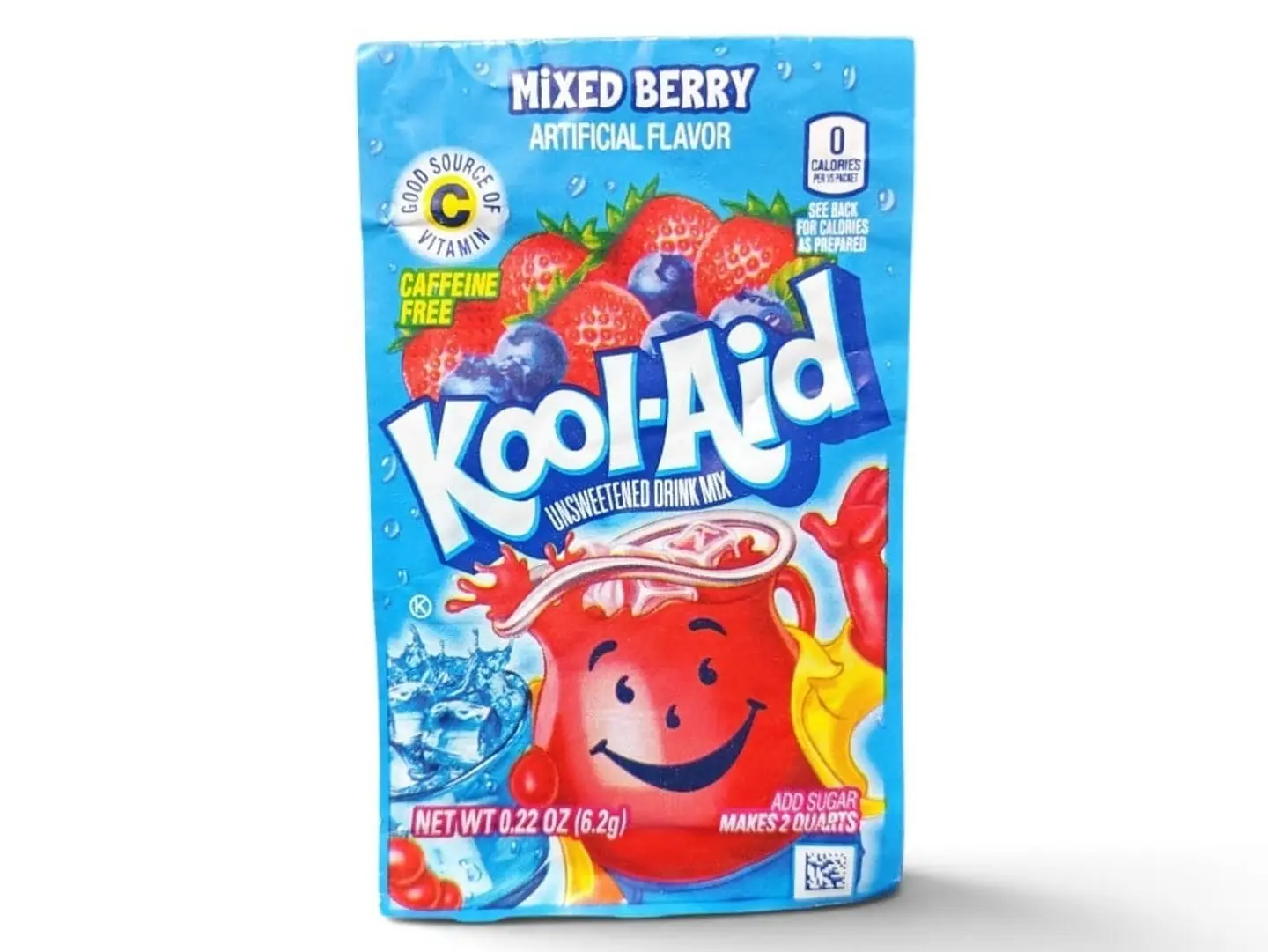 Kool Aid Strawberry Raspberry Drink Mix, 6.2g (Imported)