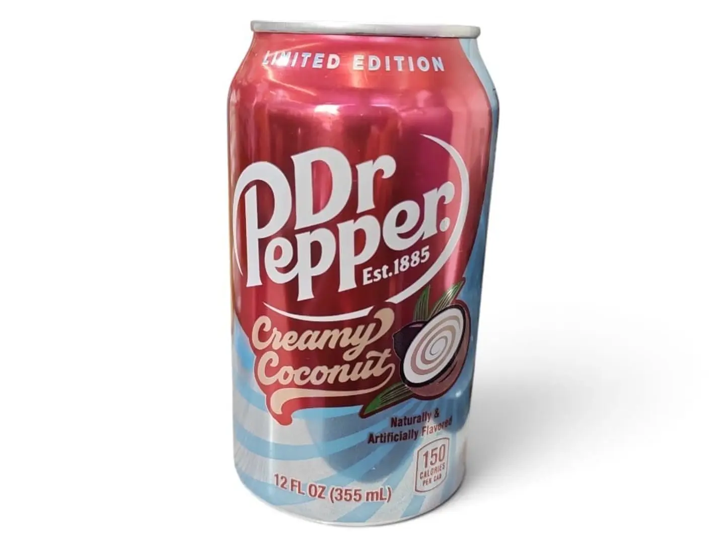 Dr Pepper Coconut Cream Flavored Soda 355ml