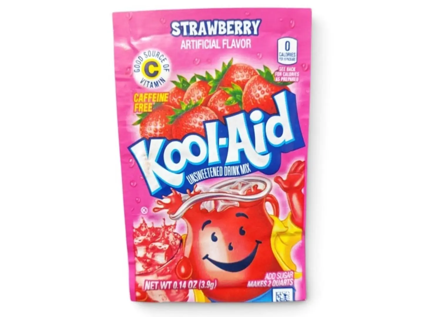 Kool Aid Strawberry Flavor Drink Mix, 3.9g (Imported)