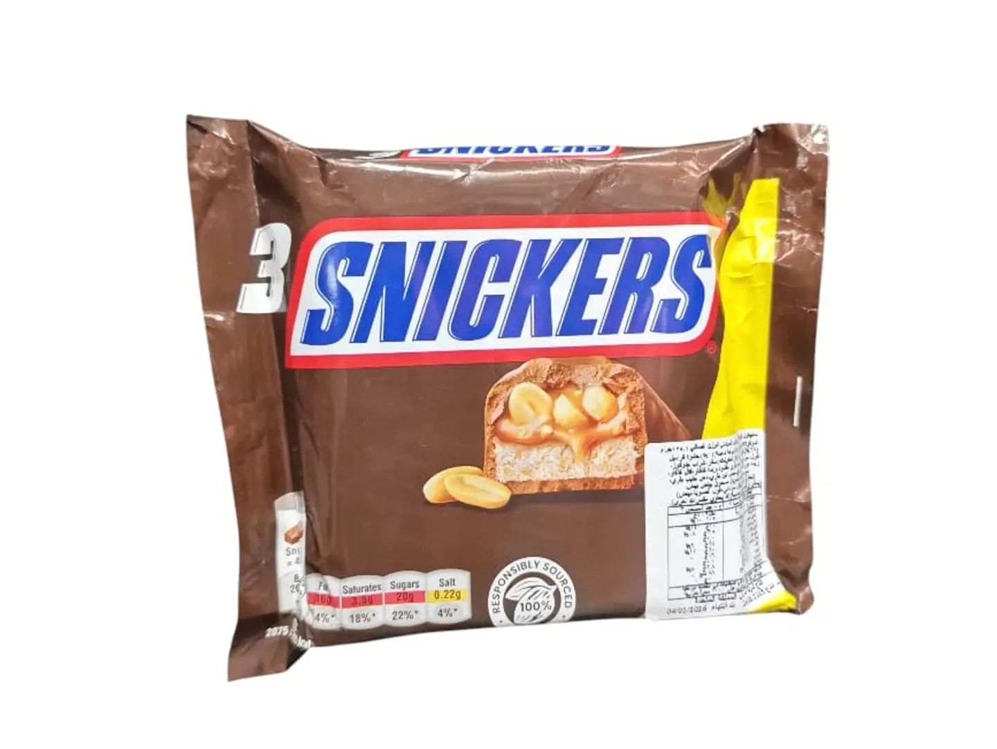 Snickers Chocolate, Imported From Britain, 3..41.7g