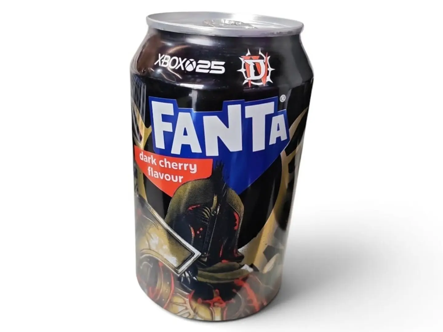 Fanta Dark Cherry Flavored Soft Drink 330ml British