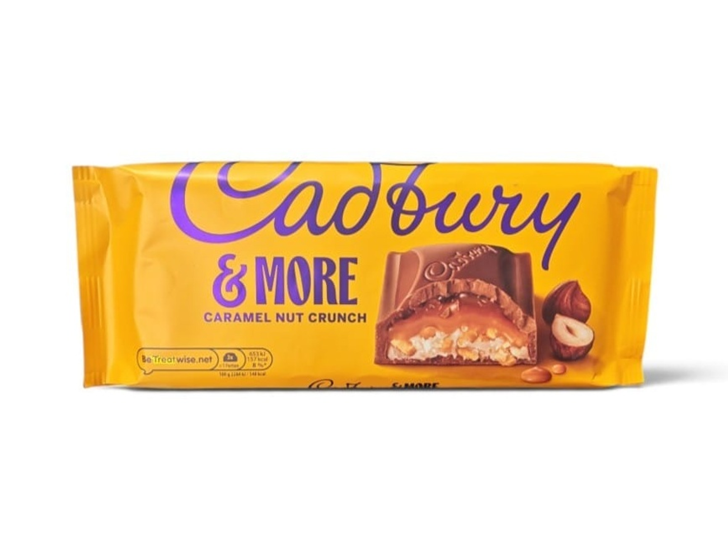 Cadbury Milk Chocolate With Caramel And Hazelnut Bar (Uk) 200g