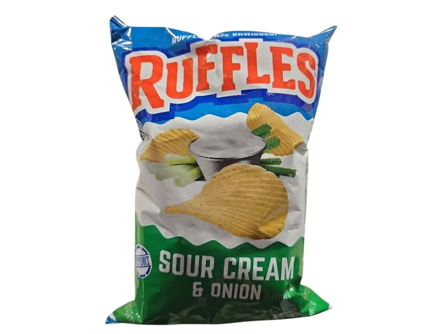 Raffles Potato Chips, Sour Cream & Onion Flavor, 184.2g (American)