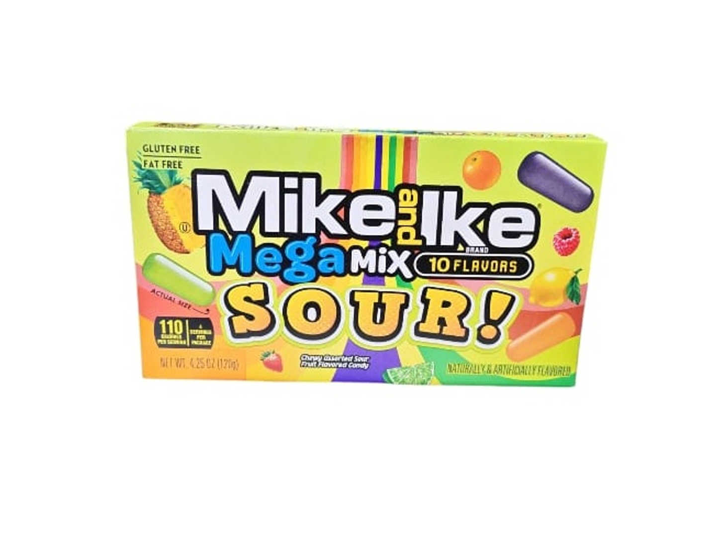 Mike & Ike Mega Mix Sour Candy 120g