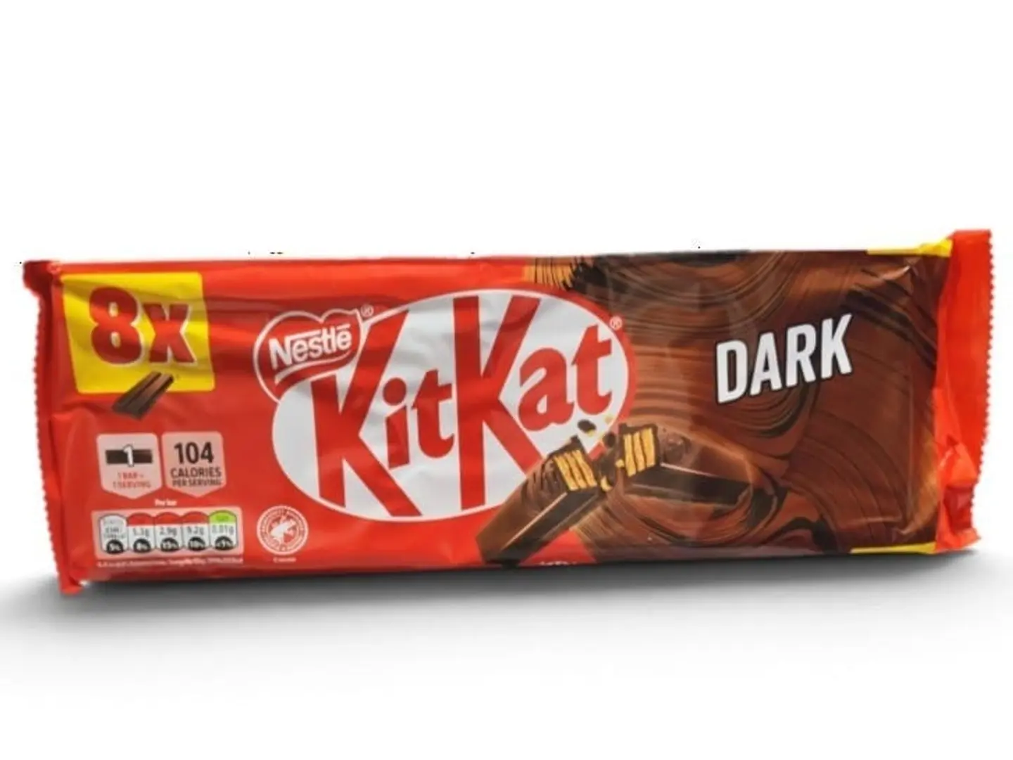 British Kit Kat Dark Pack Of 8