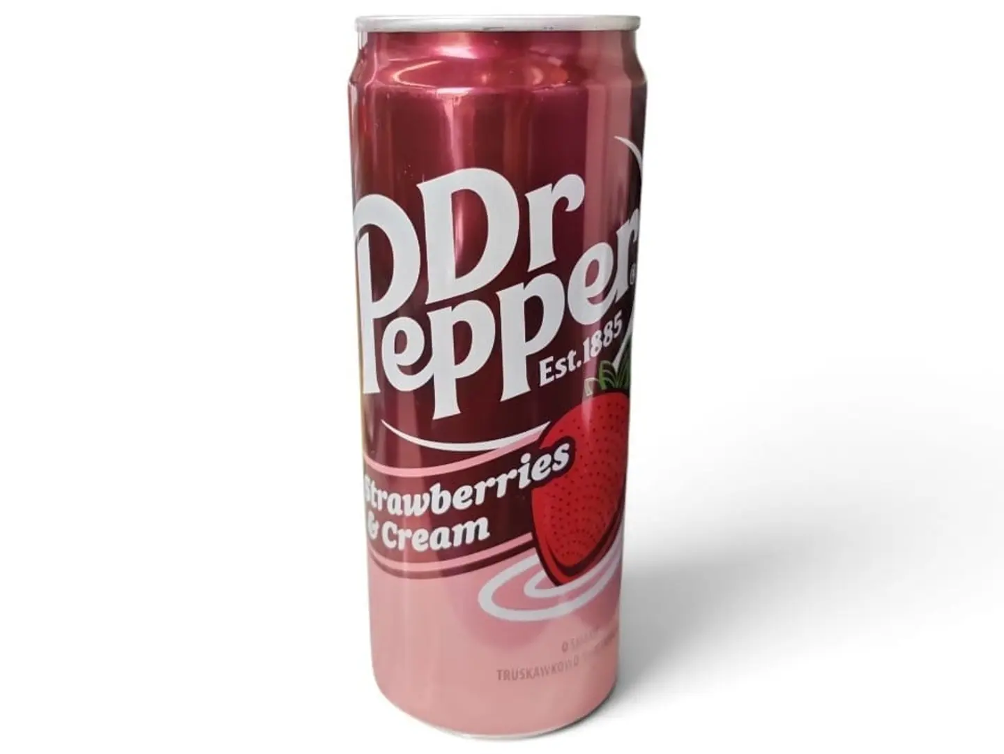 Dr Pepper Strawberry & Cream Flavored Soda 330ml