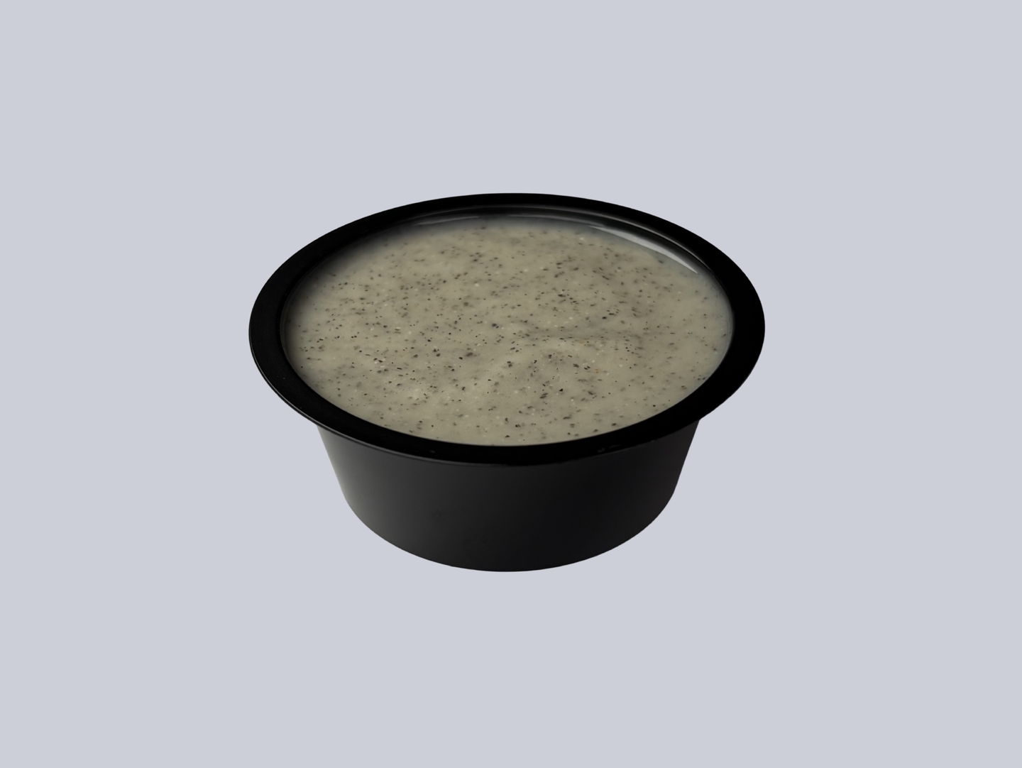 Garlic Confit & Black Sesame Sauce
